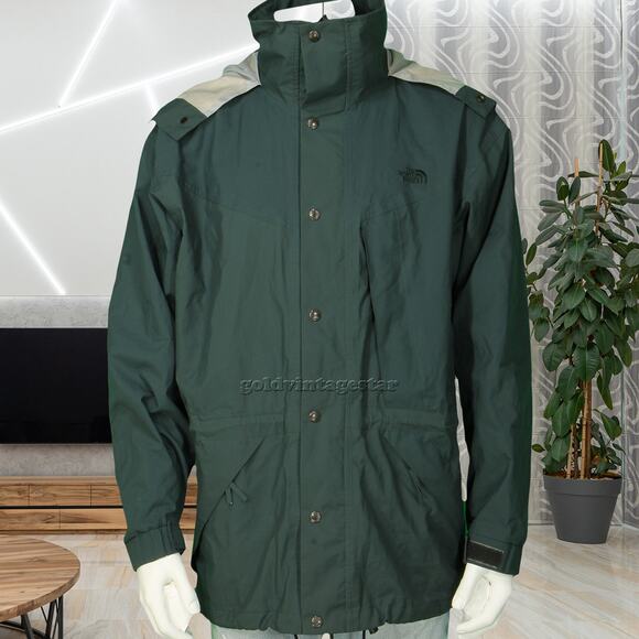 Vintage The North Face Mountain Guide Jacket Gore-Tex Green - Picture 3 of 11